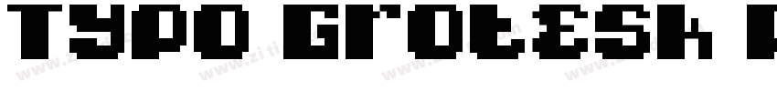 Typo Grotesk Regular字体转换